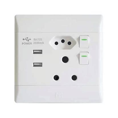 CONDERE S/SWITCH SOCKET -USB each