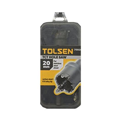 TOLSEN HOLE SAW TCT 20MM each