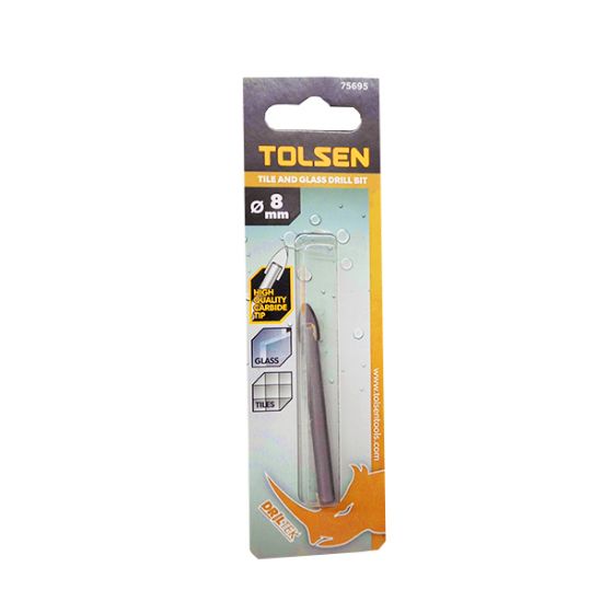 TOLSEN-DRILL GLASS & TILE 8MM each