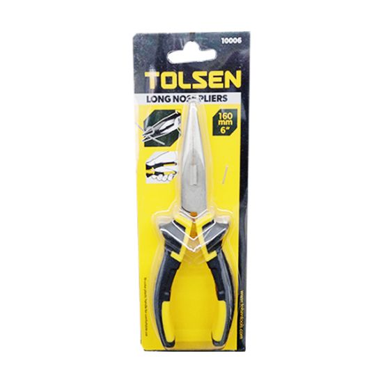 TOLSEN-PLIER LONGNOSE 160MM each