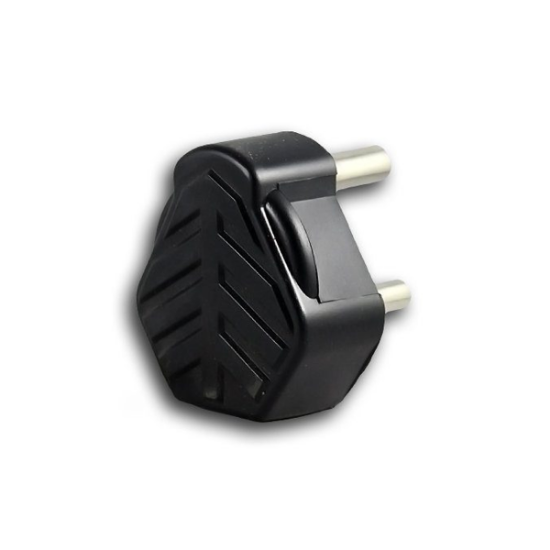 PLUGTOPS BLACK RUBBER 15AMP each