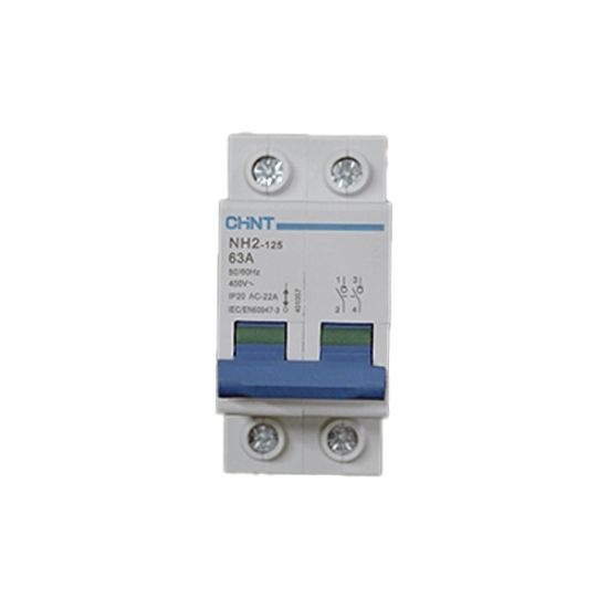 Picture of CHINT 100A 2P ISOLATER DIN RAIL each